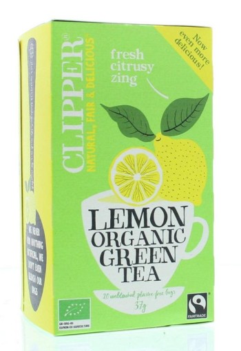 Clipper Green tea lemon bio (20 Zakjes)