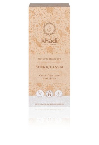 Khadi Haarkleur senna/cassia natural (100 Gram)