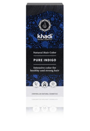 Khadi Haarkleur pure indigo (100 Gram)