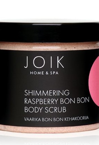 Joik Bodyscrub shimmering raspberry bon bon (210 Gram)