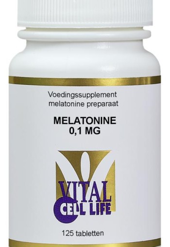 Vital Cell Life Melatonine 0.1mg (500 Tabletten)