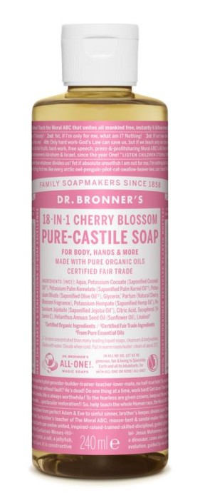 Dr Bronners Liquid soap cherry blossom (240 Milliliter)