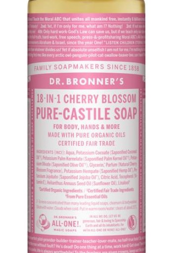Dr Bronners Liquid soap cherry blossom (240 Milliliter)
