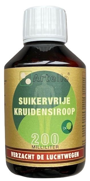Artelle Kruidensiroop suikervrij (200 Milliliter)