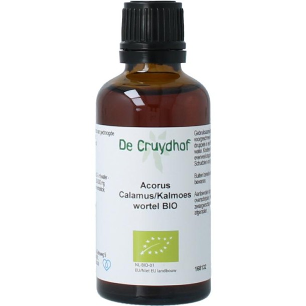 Cruydhof Acorus calamus/kalmoeswortel tinctuur bio (50 Milliliter)