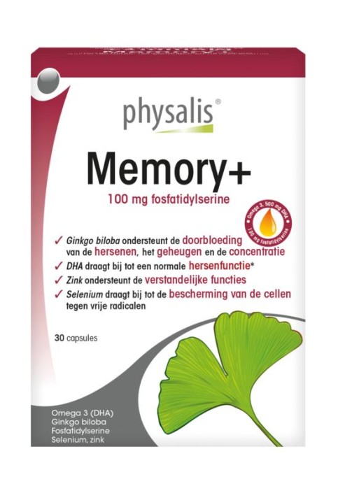 Physalis Memory+ (30 Softgels)