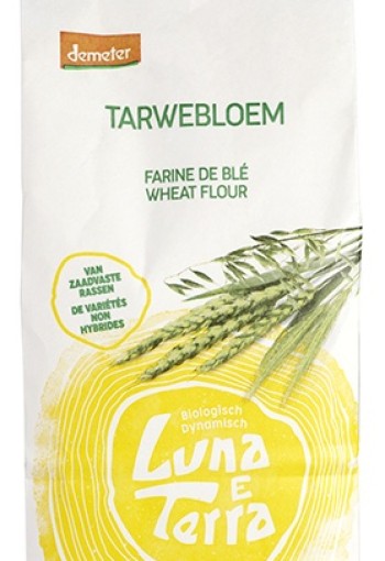 Luna E Terra Tarwemeel gebuild demeter bio (1 Kilogram)