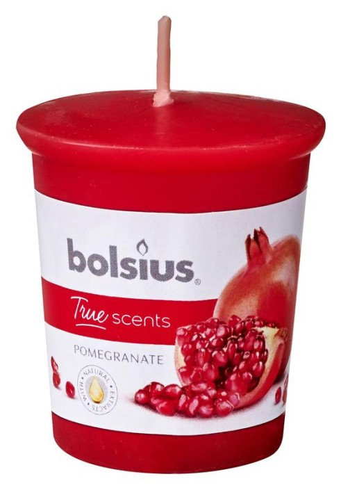 Bolsius True scents pomegranate (1 Stuks)