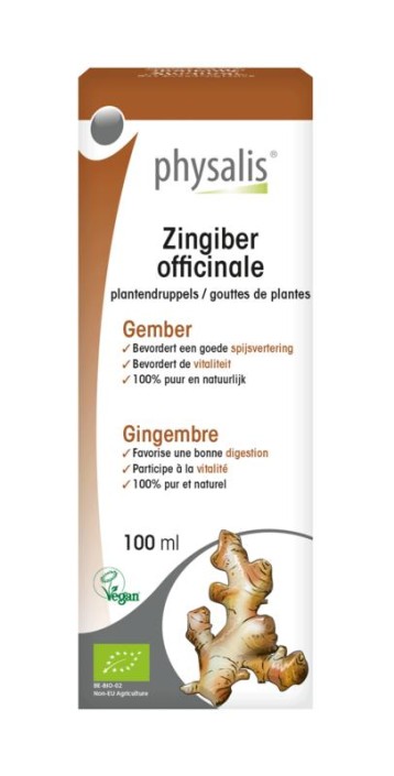 Physalis Zingiber officinale bio (100 Milliliter)