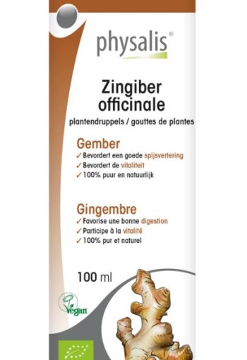 Physalis Zingiber officinale bio (100 Milliliter)
