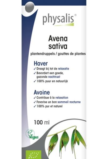 Physalis Avena sativa bio (100 Milliliter)