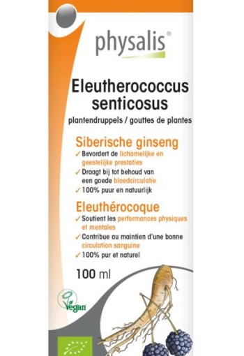 Physalis Eleutherococcus senticosus bio (100 Milliliter)