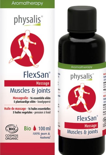 Physalis Massageolie flexsan bio (100 Milliliter)