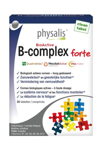 Physalis B-Complex forte (30 Tabletten)