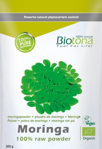 Biotona Moringa raw powder bio (200 Gram)