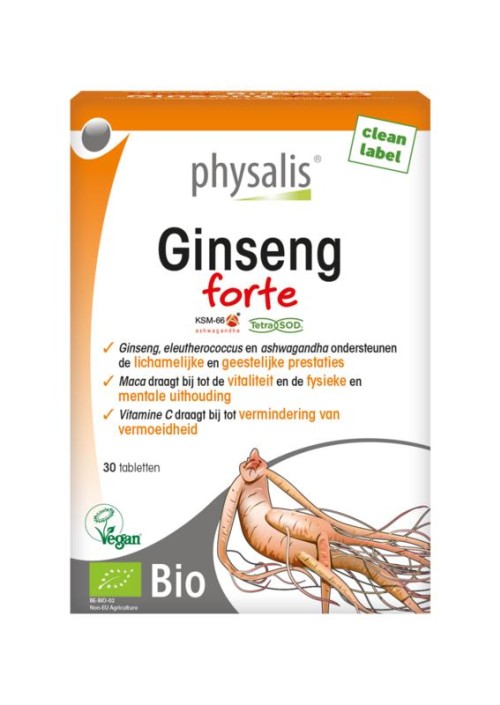 Physalis Ginseng forte bio (30 Tabletten)