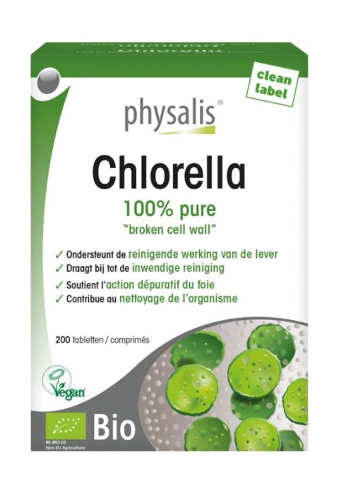 Physalis Chlorella bio (200 Tabletten)