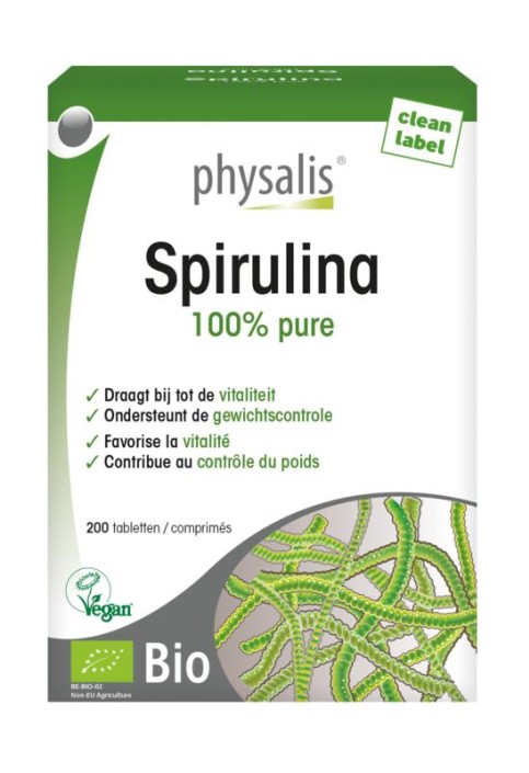 Physalis Spirulina bio (200 Tabletten)