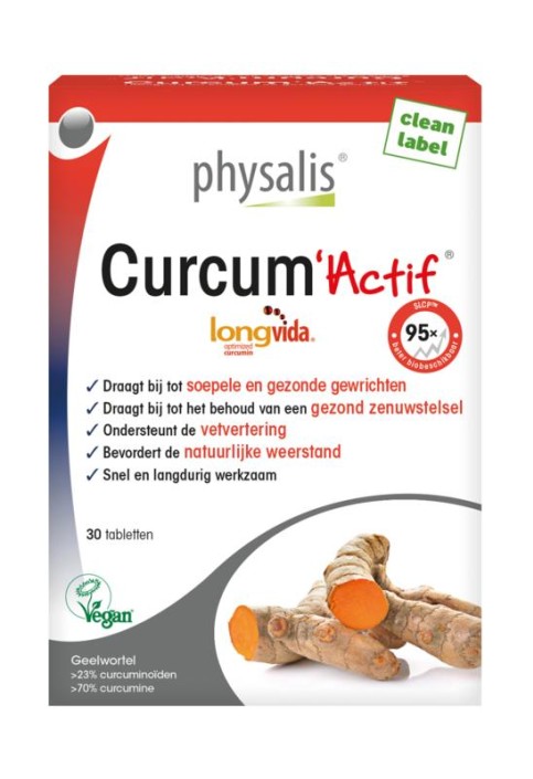Physalis Curcum actif (30 Tabletten)