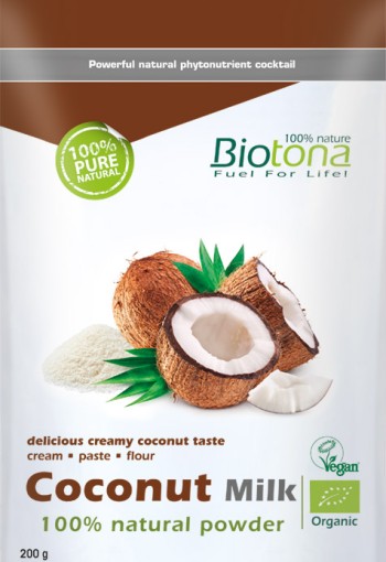Biotona Coconut milk powder bio (200 Gram)