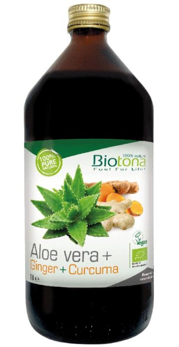 Biotona Aloe & ginger & curcuma bio (1 Liter)