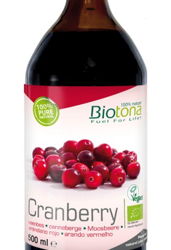 Biotona Cranberry concentrate bio (500 Milliliter)