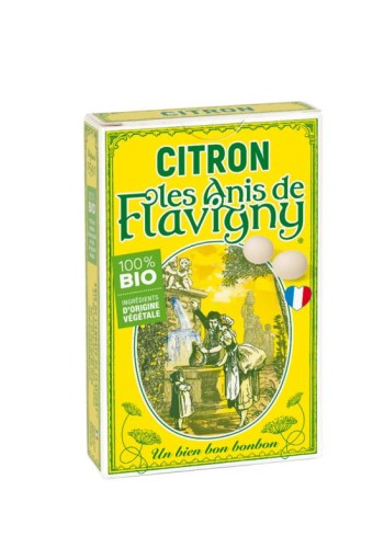 Anis de Flavigny Anijspastilles citroen bio (40 Gram)