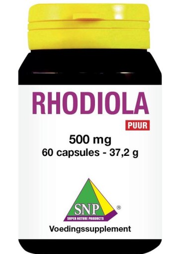 SNP Rhodiola 500mg puur (60 Capsules)