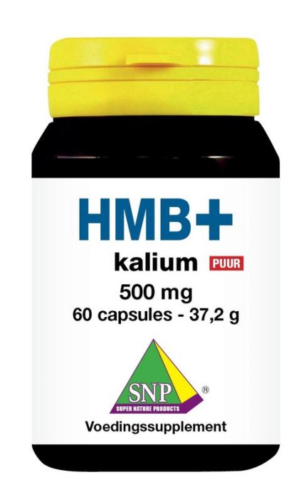 SNP HMB+ kalium 500mg puur (60 Vegetarische capsules)