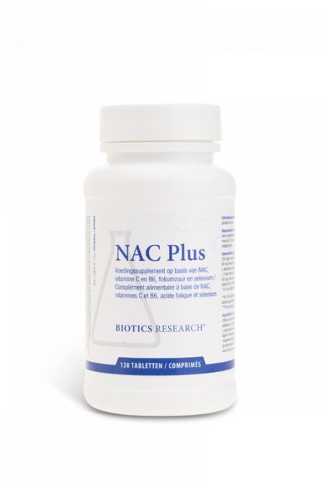 Biotics NAC Plus (120 Tabletten)