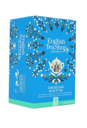 English Tea Shop Darjeeling black tea bio (20 Zakjes)