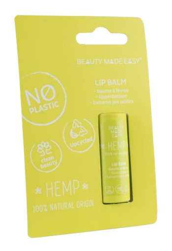 Beauty Made Easy Papertube lipbalm hemp (6 Gram)