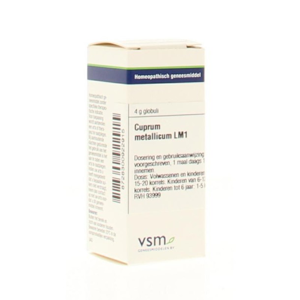 VSM Cuprum metallicum LM1 (4 Gram)