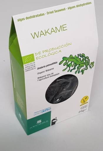 Porto Muinos Wakame vlokken bio (25 Gram)