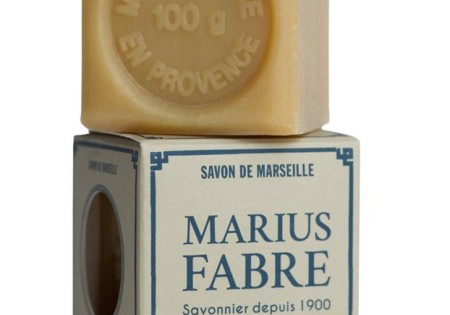 Marius Fabre Savon Marseille zeep in doos blanc (100 Gram)