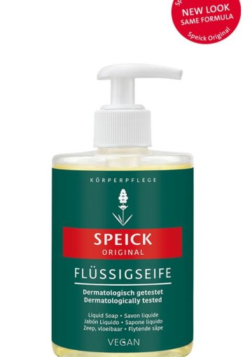 Speick Original vloeibare zeep in pomp (300 Milliliter)