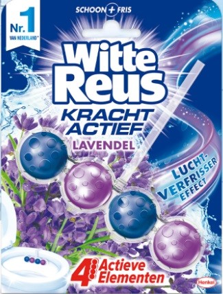 Witte Reus Toiletblok kracht actief lavendel (100 Gram)
