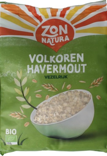 Zonnatura Havermout volkoren bio (300 Gram)