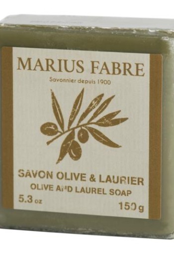 Marius Fabre Olijf & laurier zeep (150 Gram)