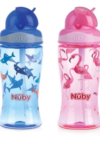Nuby Flip it beker 360ml 3+ jaar (1 Stuks)