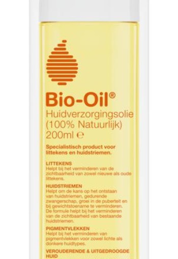 Bio Oil Bio oil 100% natuurlijk 200 Milliliter