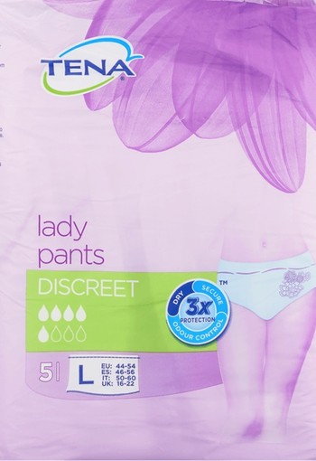 Tena Lady Pants Discreet Large 5 stuks