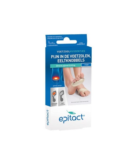 Epitact Voetzoolkussentjes comfort maat 39/41 (2 Stuks)
