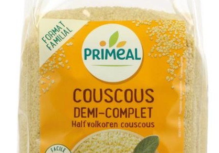 Primeal Couscous half volkoren bio (1 Kilogram)