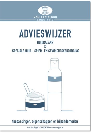 Van der Pigge Folder huidverzorging advieswijzer (1 Stuks)