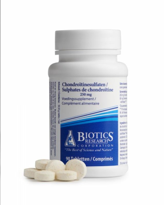 Biotics Chondroitinesulfaten 250mcg (90 Tabletten)