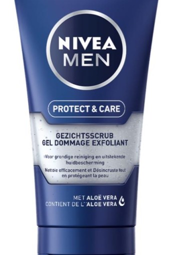 Nivea Men facescrub protect & care (75 Milliliter)