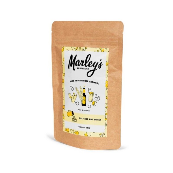 Marley's Ams Shampoovlokken droog haar -bier & wierook (50 Milliliter)