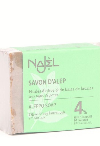 Najel Olijfzeep 4% laurierolie (155 Gram)