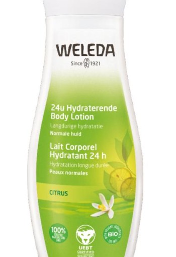 Weleda Citrus 24h hydraterende bodylotion (200 Milliliter)